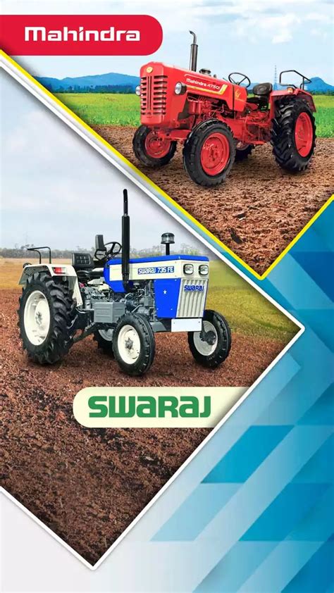 Mahindra Di Vs Swaraj Fe Tractor Comparison