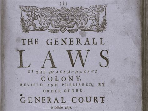 'Orderly Conduct': Policing and Law in Early Colonial America