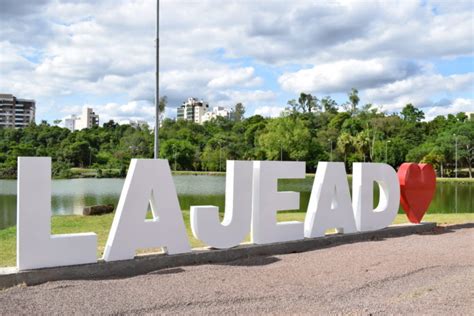 Lajeado Instala Ponto Para Fotos Nome Do Munic Pio Giro Do Vale