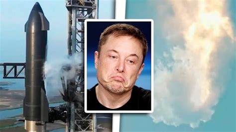 EL COHETE STARSHIP DE ELON MUSK EXPLOTA A LOS 2 MINUTOS DE DESPEGAR