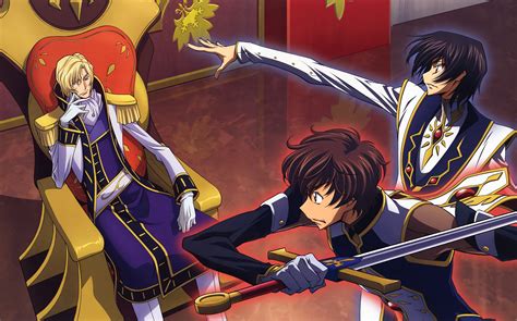 Lelouch Of The Rebellion Code Geass Illustration Relations Regnant