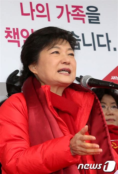 지지 호소하는 박근혜 후보 네이트 뉴스