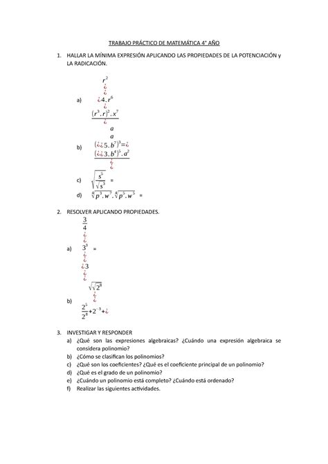 Trabajo Pr Ctico De Matem Tica Trabajo Pr Ctico De Matem Tica