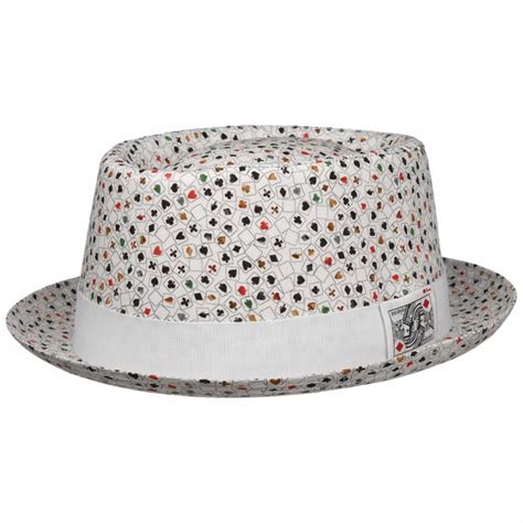 Cards Pork Pie Cotton Hat By Lierys Lierys High Quality