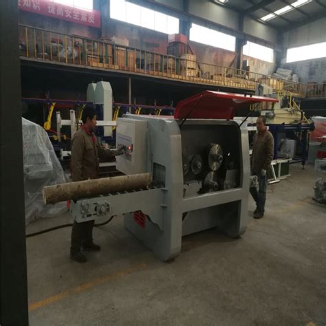 Log Cutting Multi Rip Saw Double Arbor Circular Ripsaw Sawmill China