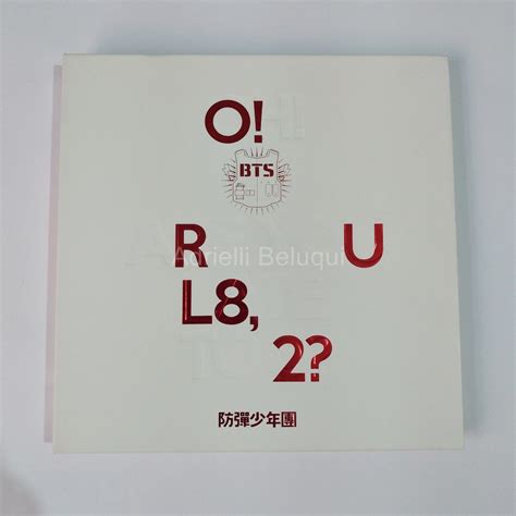 BTS O RUL8 2 ALBUM Shopee Brasil