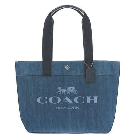 【楽天市場】コーチファクトリー Coach Factory トートバッグ F67415 Sv De ショルダーバッグ デニム＋ブルー系