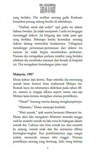 Kru Paranormal Draugr Buku PTS