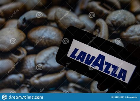 Rheinbach Germany October The Brand Logo Of Lavazza On The