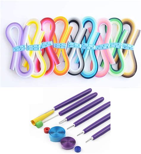 Amazon Yurroad Multi Color Quilling Strips Kit Strips