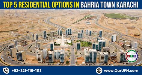 Top 5 Residential Options In Bahria Town Karachi UPN