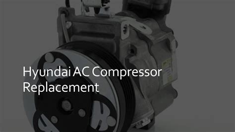 Hyundai AC Compressor Replacement - Keepin Cool Auto Air