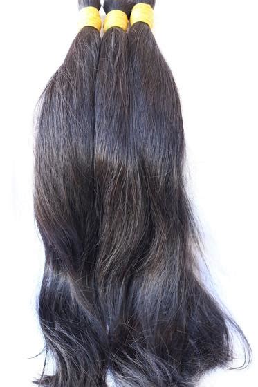 Cabelo Liso Humano Natural 50 55cm 50 Gramas Para Aplique Alongamento