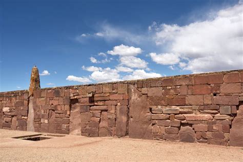 Ruins of Tiwanaku stock image. Image of archeology, tiahuanaco - 109061591