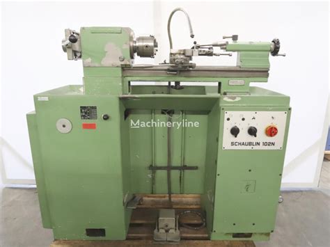 SCHAUBLIN 102 N 80 metal lathe for sale Switzerland Brügg GY36717