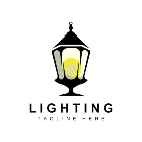 Premium Vector Lantern Lamp Logo Design Life Lighting Vector Lamp