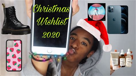 Christmas Wishlist 2020 Youtube