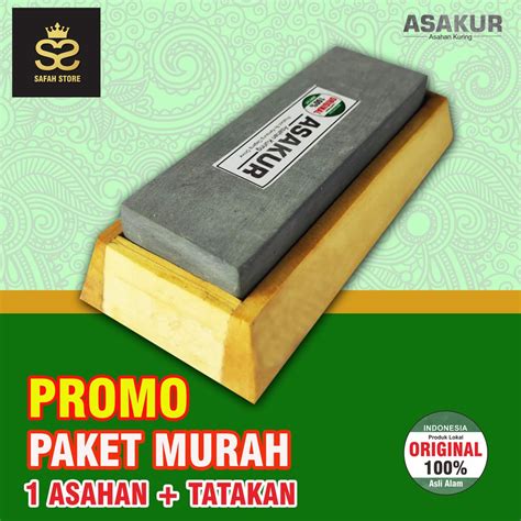 Jual Pengasah Pisau Golok Gunting Batu Asah Asahan Pisau Asli Alam