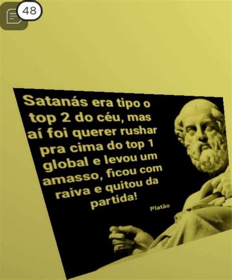 Satan S Era Tipo O Top Do C U Mas A Foi Querer Rushar Pra Cima Do