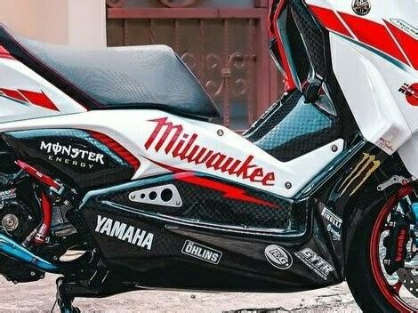 Modifikasi XMAX 250 Connected Yang Curi Perhatian Di Ajang CustoMAXI 2023