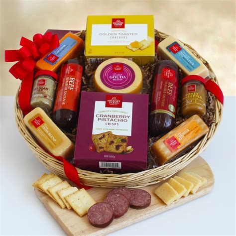 Holiday Favorite Cheese T Baskets Sausages T Cheese Ts