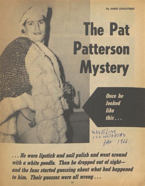 The Governments Gay Witch Hunt Of Pat Patterson