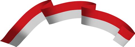 Indonesia Flag Ribbon Flutter 10170840 Png