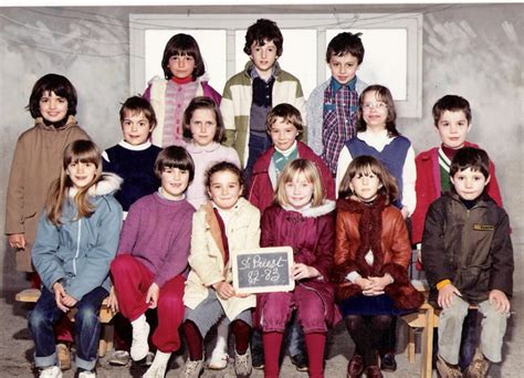 Photo De Classe Cp Ce1 De 1982 Saint Priest Bramfant Copains Davant