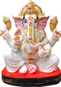 Vinayakmoorti Ganesh Big Size Statue Home Pooja Temple Marble Ganesha