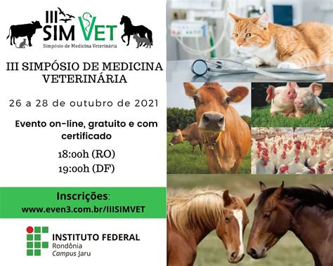 Campus Jaru realiza o 3º SIMVET Simpósio de Medicina Veterinária