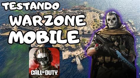 JOGANDO PELA PRIMEIRA VEZ WARZONE MOBILE YouTube