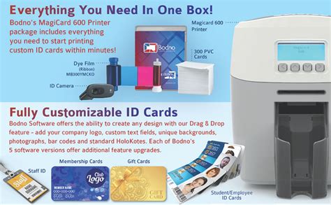 Amazon Magicard Single Sided Id Card Printer Complete