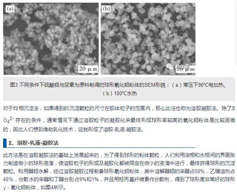 球形氧化铝粉体的制备技术简介 清华大学杨金龙教授课题组