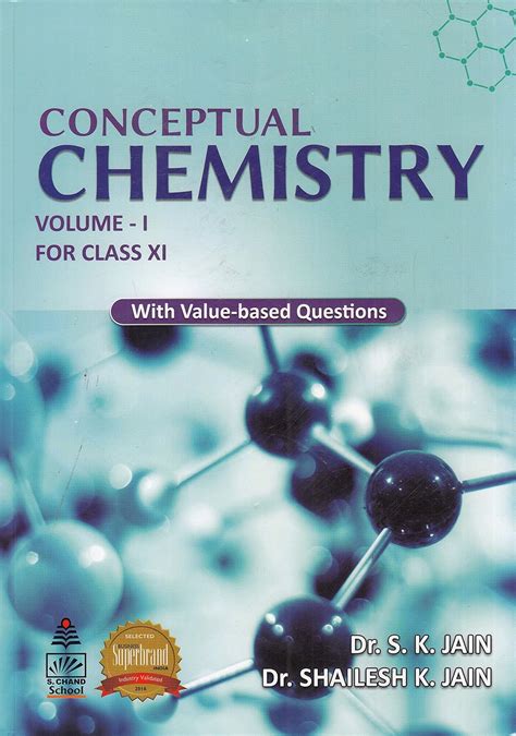 Conceptual Chemistry For Class 11 Vol I With Value Based