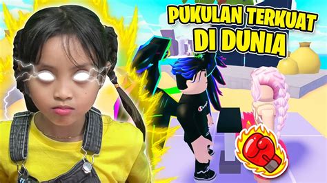 Leika Ikut Kontes Pukulan Terkuat Di Dunia 😱🌏 Leika Super Kuat 💪 Roblox