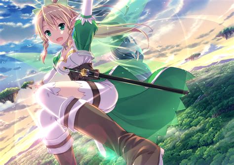 Leafa Adventure Hd Wallpaper Sword Art Online