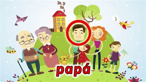 La Familia video educativo para niños YouTube