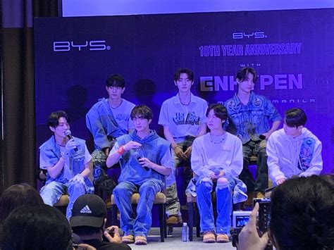 Rappler on Twitter: "NOW: K-pop group @ENHYPEN holds a press conference