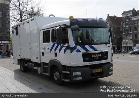 Einsatzfahrzeug Amsterdam Politie Unit Bereden Politie Pftrakw