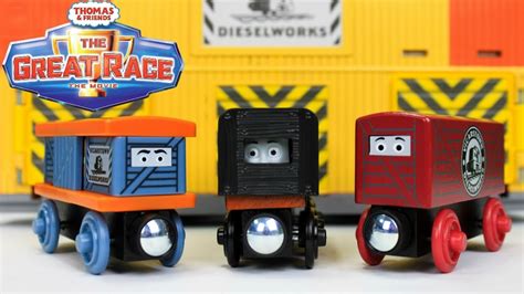 Thomas And Friendsthe Great Racewooden Railway Diesels In Disguise