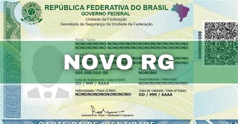 Novo RG cartão plástico poderá ser emitido em 2023