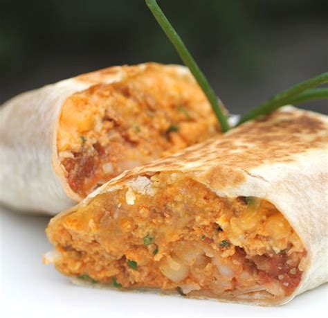 Chorizo Breakfast Burrito