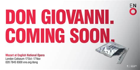 English National Opera: Don Giovanni • Ads of the World™ | Part of The ...