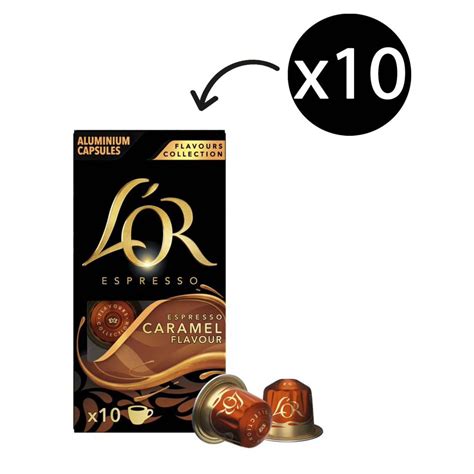 L OR Espresso Capsules Caramel Box 10 Winc