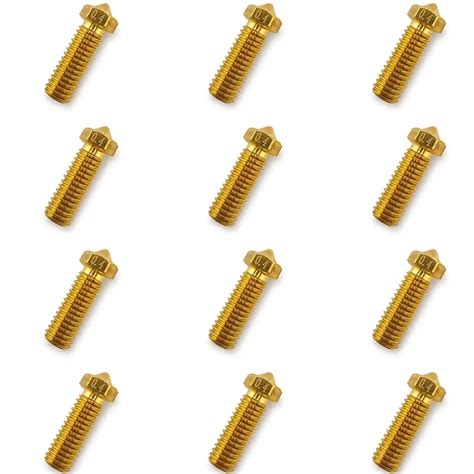 Pcs Mm Brass Volcano Nozzles For Artillery Genius Sidewinder X X