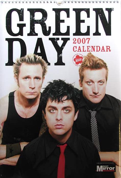 Green Day 2007 Calendar