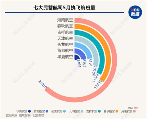 民航数据洞察｜5月民营航司航班量盘点：华夏航空掉队 每经网