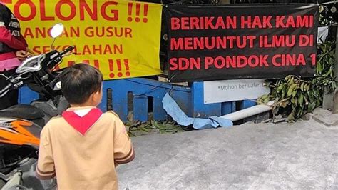 Disdik Kota Depok Sebut Tak Ada Lagi Kegiatan Belajar Mengajar Di Sdn Pondok Cina 1