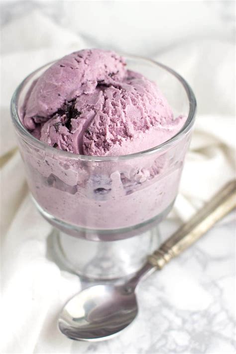 Black Plum Ice Cream A Clean Plate