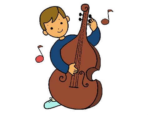 Dibujo De Ni O Con Violonchelo Pintado Por En Dibujos Net El D A